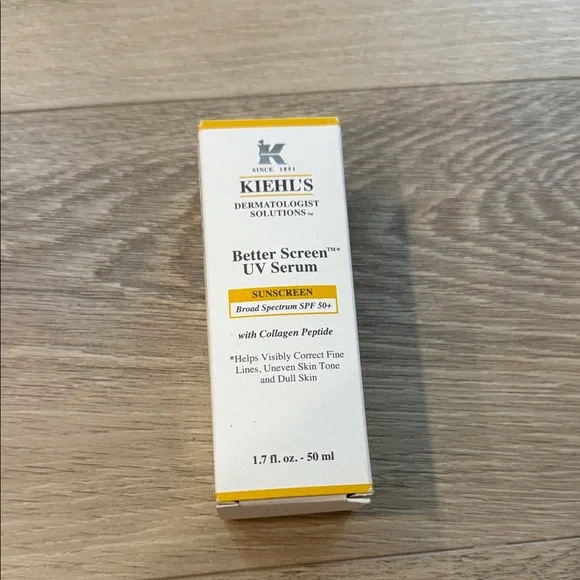 Kiehl's Better Screen UV Serum - White and Yellow - Picture 1 of 1